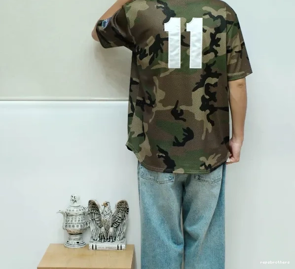 24FW BASEBALL S HENLEY LOGO ¥209 TEE 0402